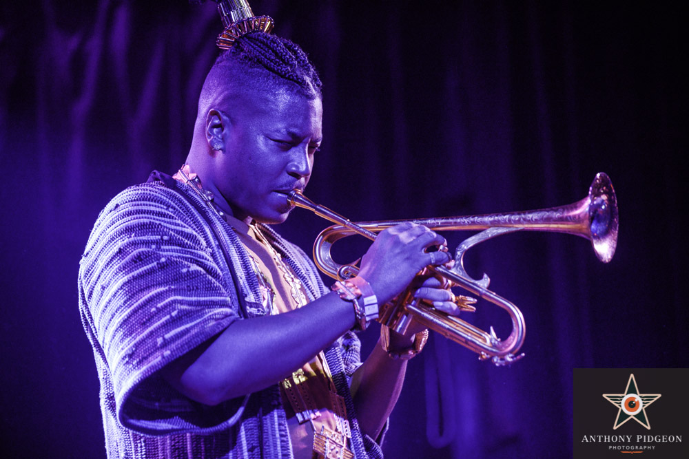 Christian Scott, Star Theater, PDX Jazz Festival, photo by Anthony Pidgeon