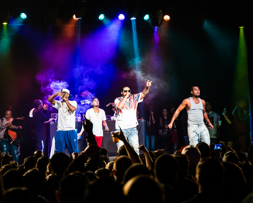 Bone Thugs-N-Harmony, Roseland Theater, photo by Miguel Padilla