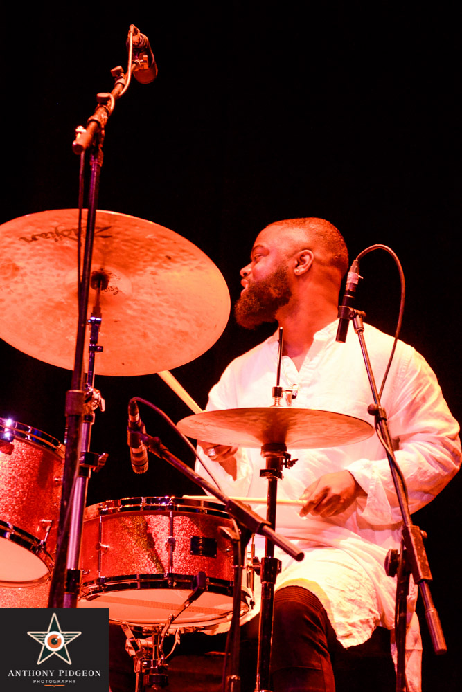 Pharoah Sanders, Newmark Theatre, PDX Jazz Festival, photo by Anthony Pidgeon