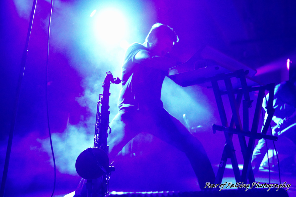 Moon Hooch, Wonder Ballroom, photo by Joshua Hathaway