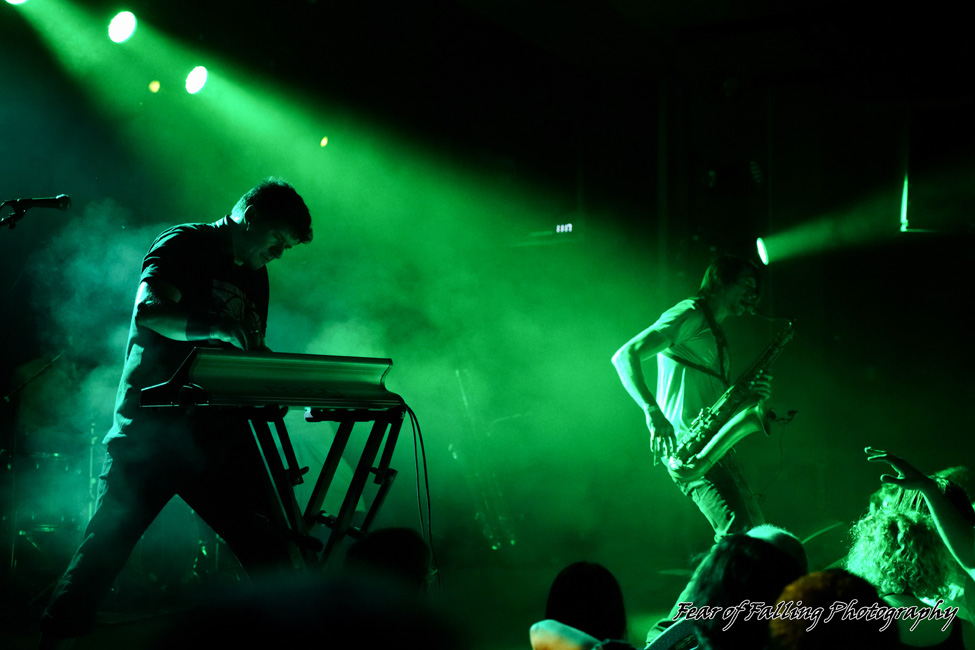Moon Hooch, Wonder Ballroom, photo by Joshua Hathaway