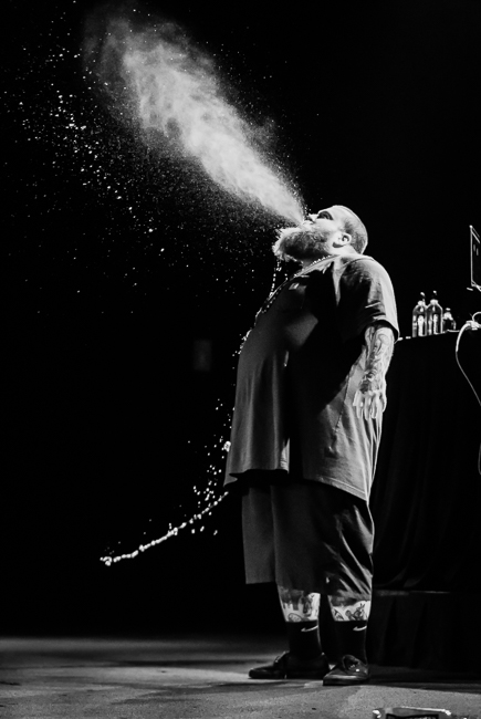Action Bronson, Roseland Theater, photo by Miguel Padilla