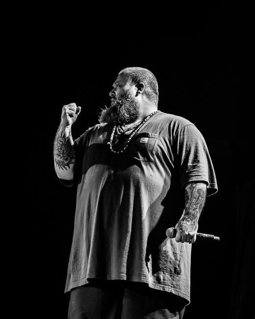 Action Bronson, Roseland Theater, photo by Miguel Padilla