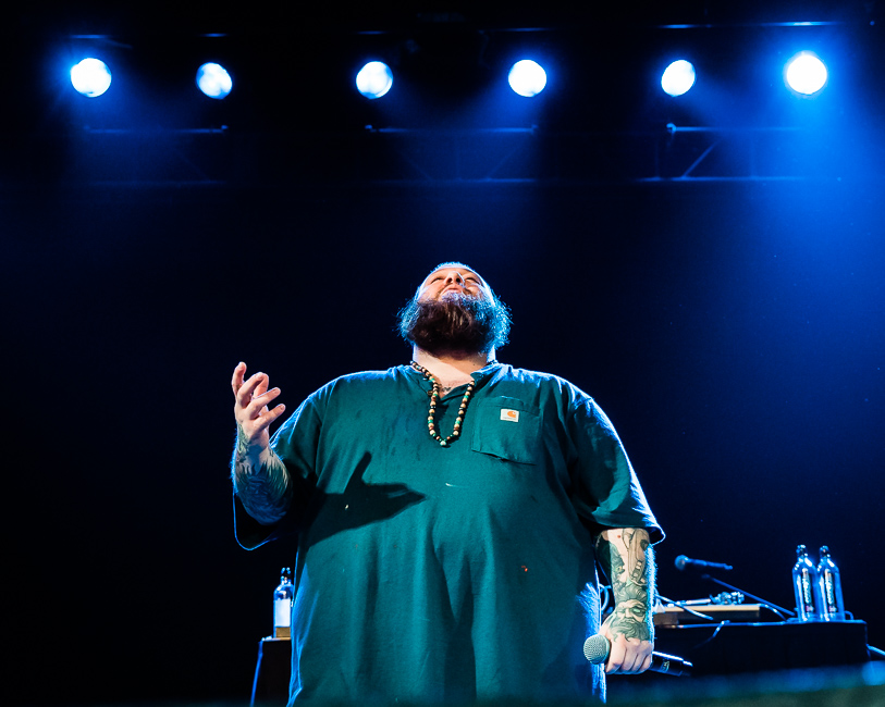 Action Bronson, Roseland Theater, photo by Miguel Padilla