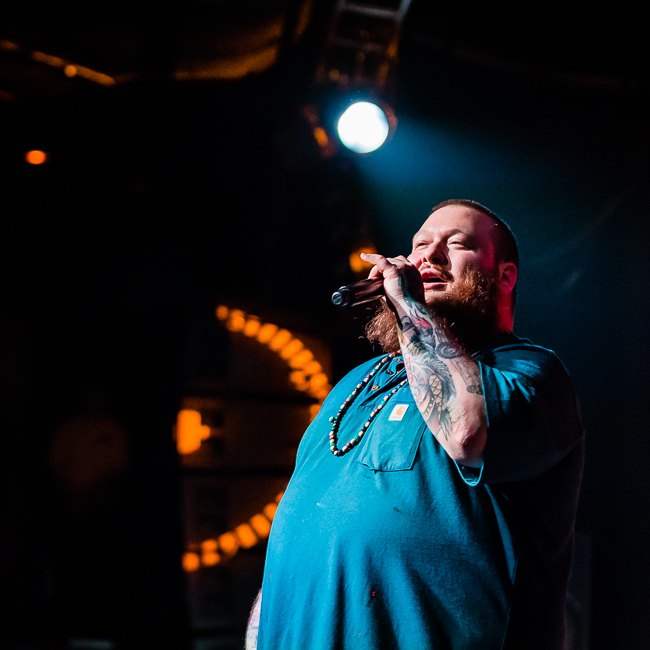 Action Bronson, Roseland Theater, photo by Miguel Padilla