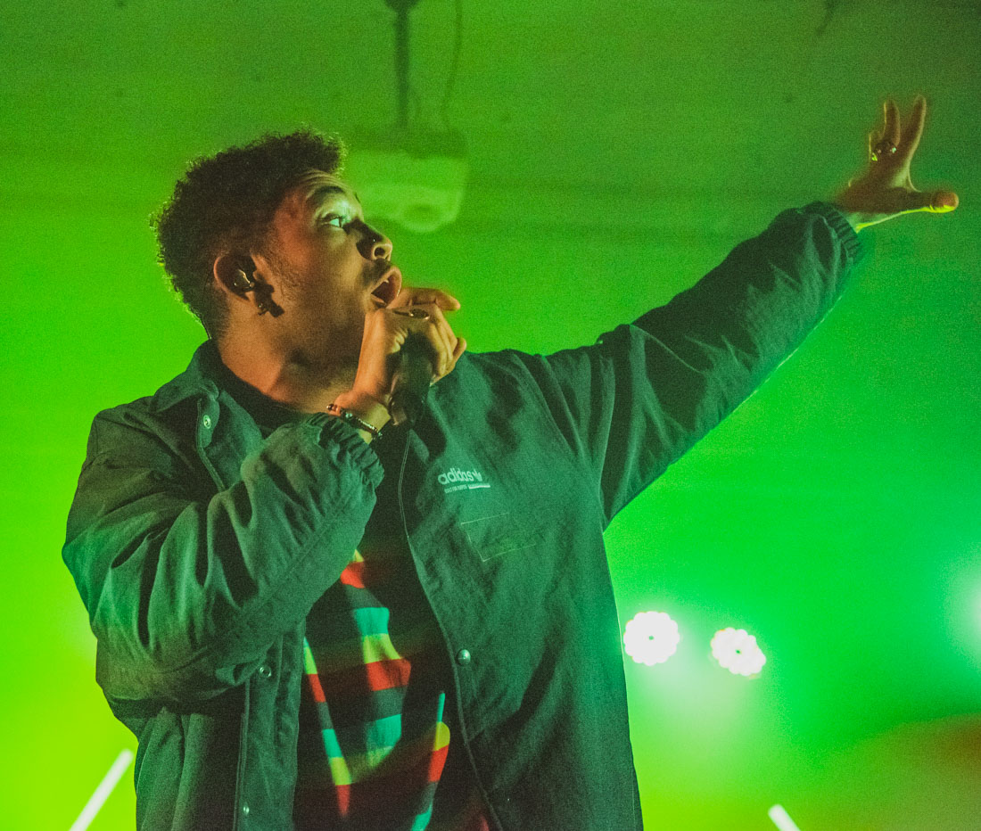 Bryce Vine, Hawthorne Theatre, photo by Henry Ward