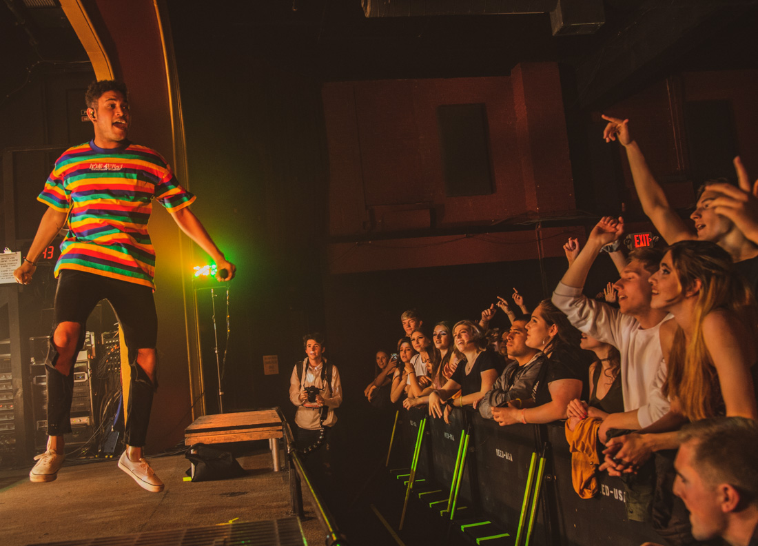 Bryce Vine, Hawthorne Theatre, photo by Henry Ward