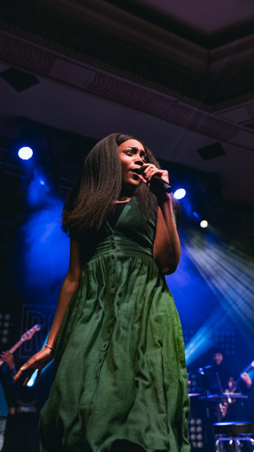 Noname, Crystal Ballroom, photo by Matthew Leonetti