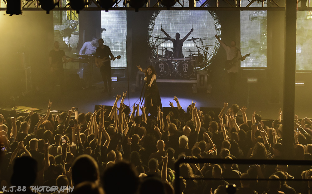 Within Temptation, Roseland Theater, photo by Kevin Pettigrew
