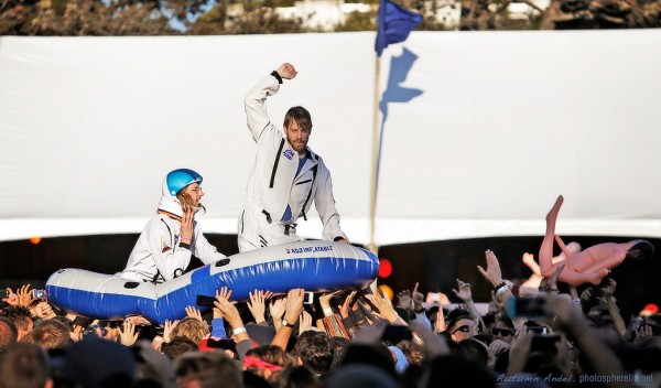 Astronauts at the 2013 Treasure Island Music Festival in San Francisco: Photo by Autumn Andel