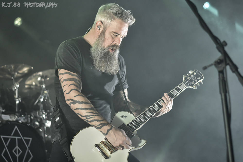 In Flames, Roseland Theater, photo by Kevin Pettigrew