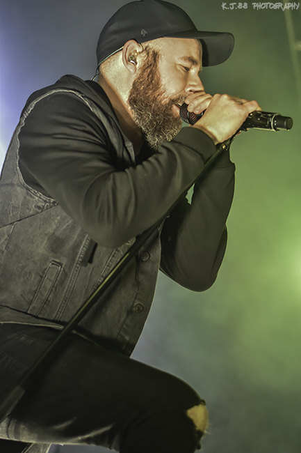 In Flames, Roseland Theater, photo by Kevin Pettigrew