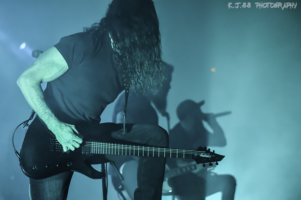 In Flames, Roseland Theater, photo by Kevin Pettigrew