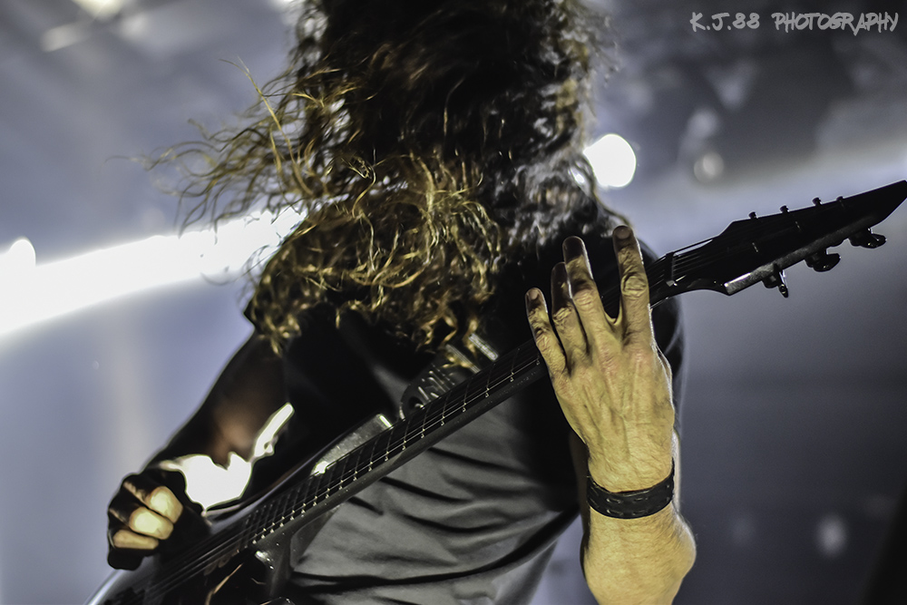 In Flames, Roseland Theater, photo by Kevin Pettigrew