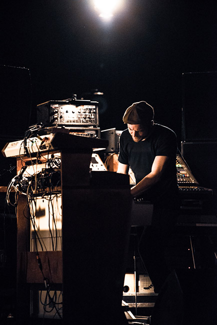 Nils Frahm, Roseland Theater, photo by Ignacio Quintana