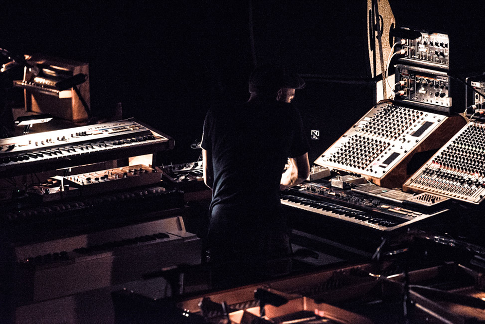 Nils Frahm, Roseland Theater, photo by Ignacio Quintana