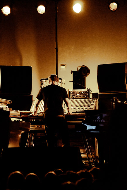 Nils Frahm, Roseland Theater, photo by Ignacio Quintana