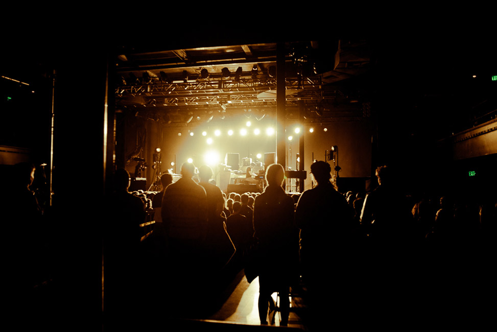 Nils Frahm, Roseland Theater, photo by Ignacio Quintana