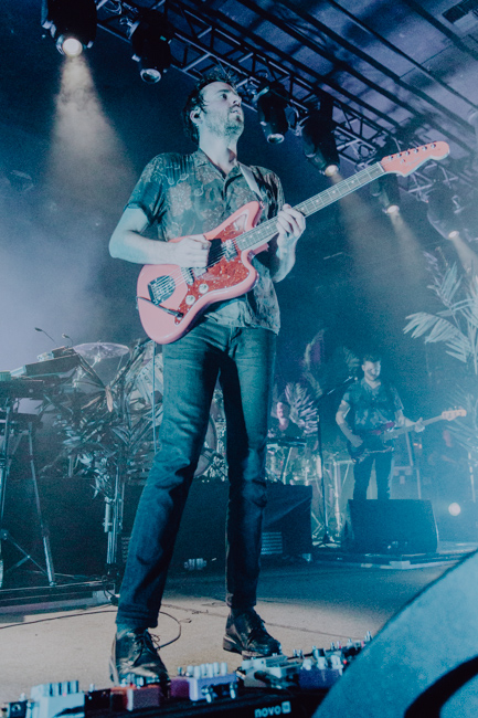 Foals, Roseland Theater, photo by Sydnie Kobza