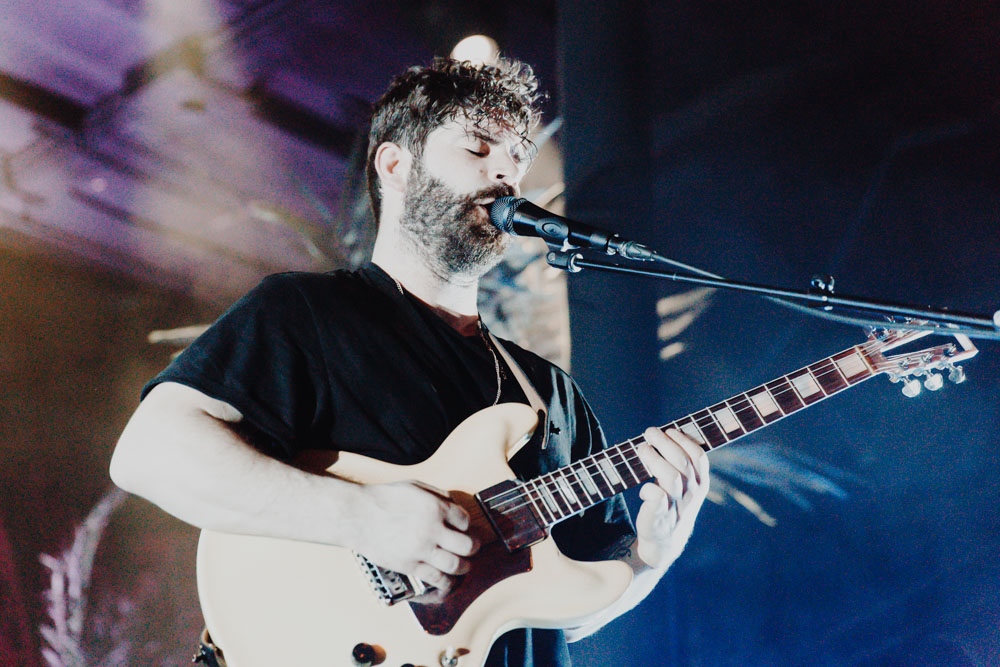 Foals, Roseland Theater, photo by Sydnie Kobza