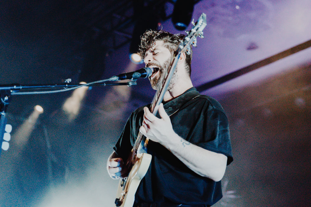 Foals, Roseland Theater, photo by Sydnie Kobza