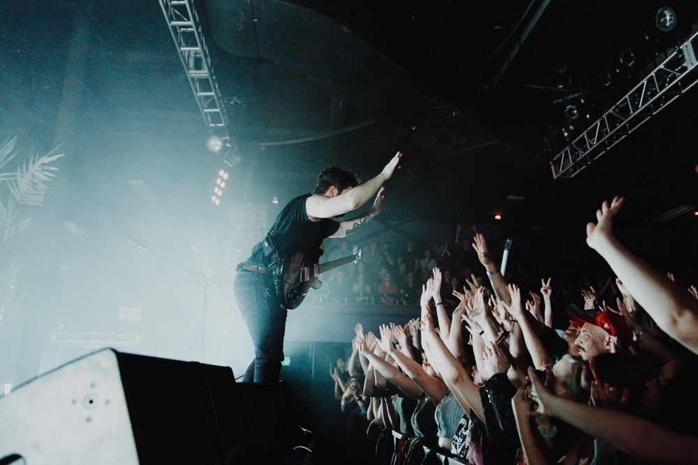 Foals, Roseland Theater, photo by Sydnie Kobza