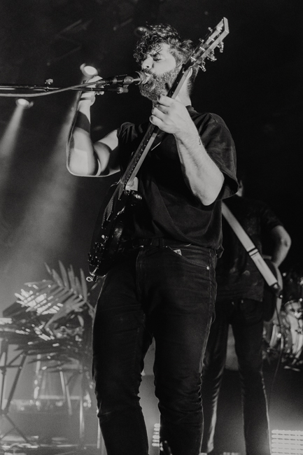 Foals, Roseland Theater, photo by Sydnie Kobza