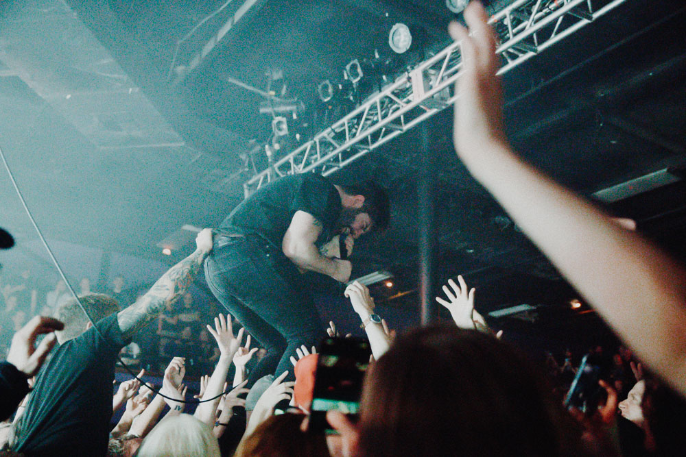 Foals, Roseland Theater, photo by Sydnie Kobza