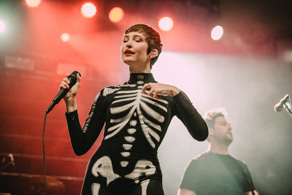 July Talk, Crystal Ballroom, photo by Ignacio Quintana