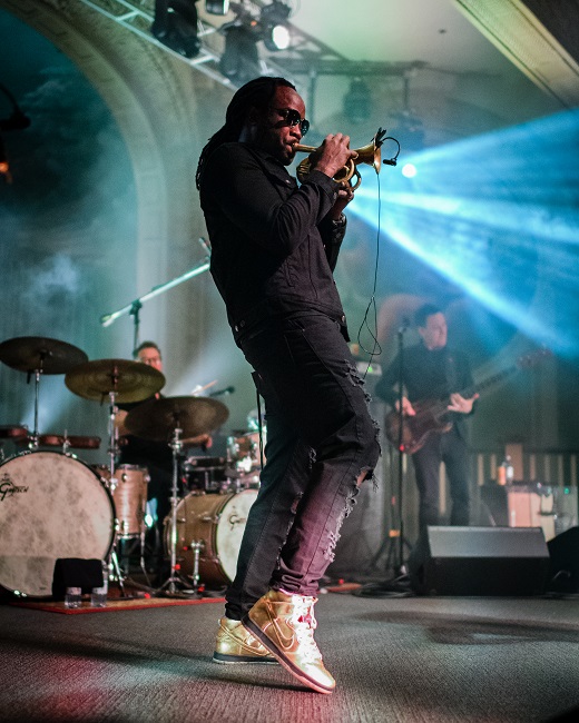 Galactic, Crystal Ballroom, photo by Roderick Allen