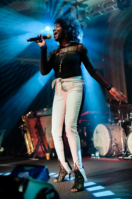 Galactic, Crystal Ballroom, photo by Roderick Allen