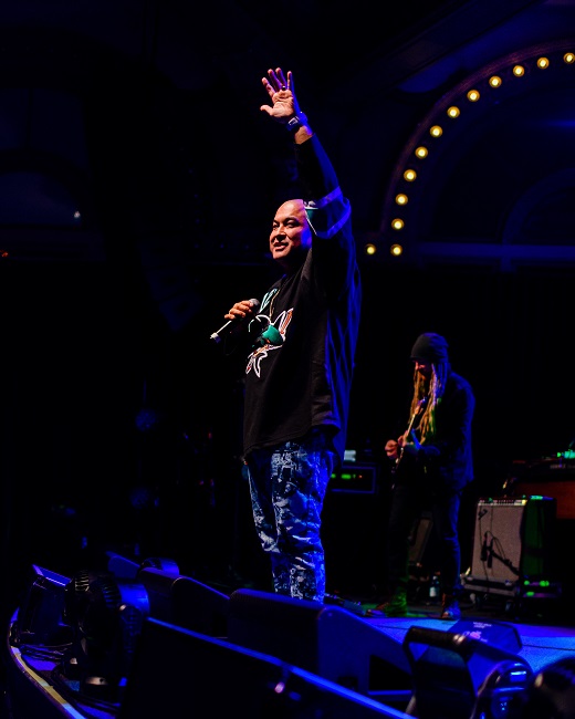 Lyrics Born, Crystal Ballroom, photo by Roderick Allen