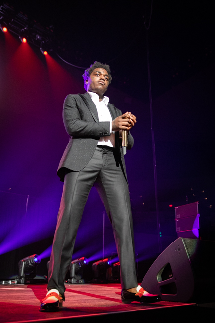 Kodak Black, Veterans Memorial Coliseum, photo by Sal Barragan