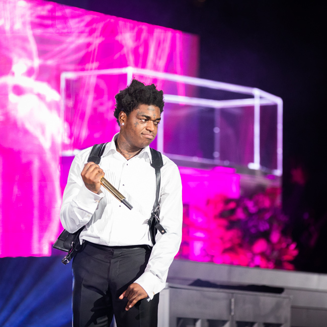 Kodak Black, Veterans Memorial Coliseum, photo by Sal Barragan