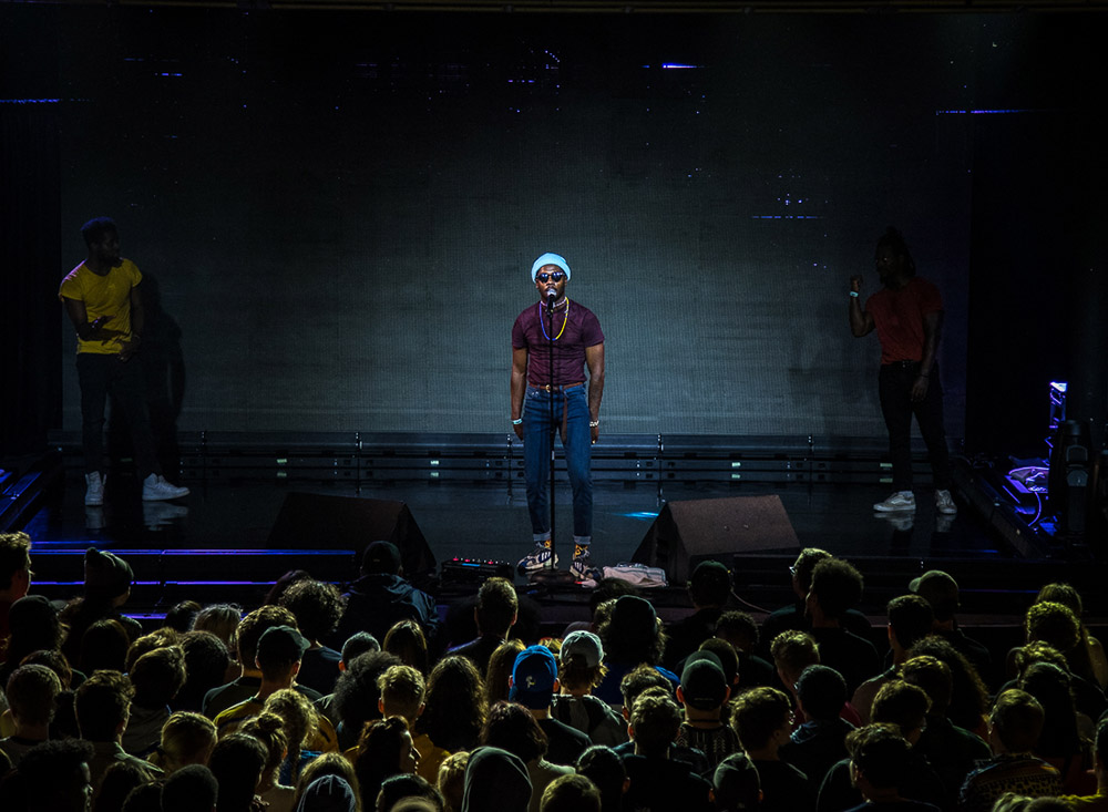 Channel Tres, Roseland Theater, photo by Henry Ward