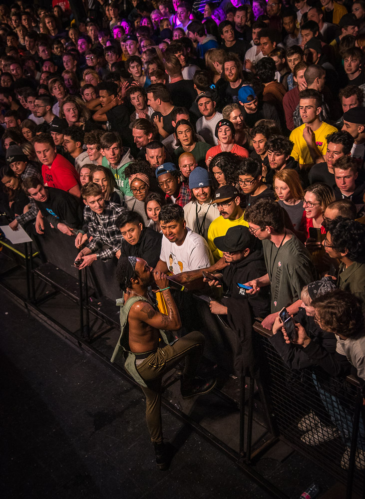 Jpegmafia, Roseland Theater, photo by Henry Ward