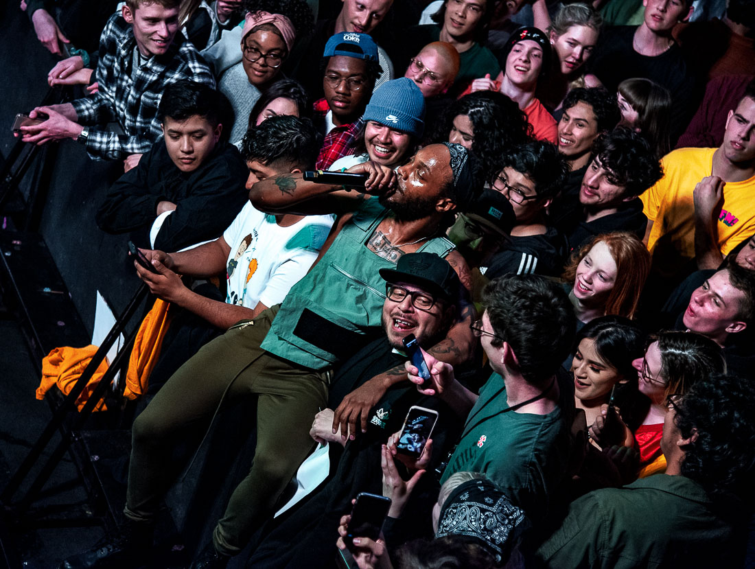 Jpegmafia, Roseland Theater, photo by Henry Ward