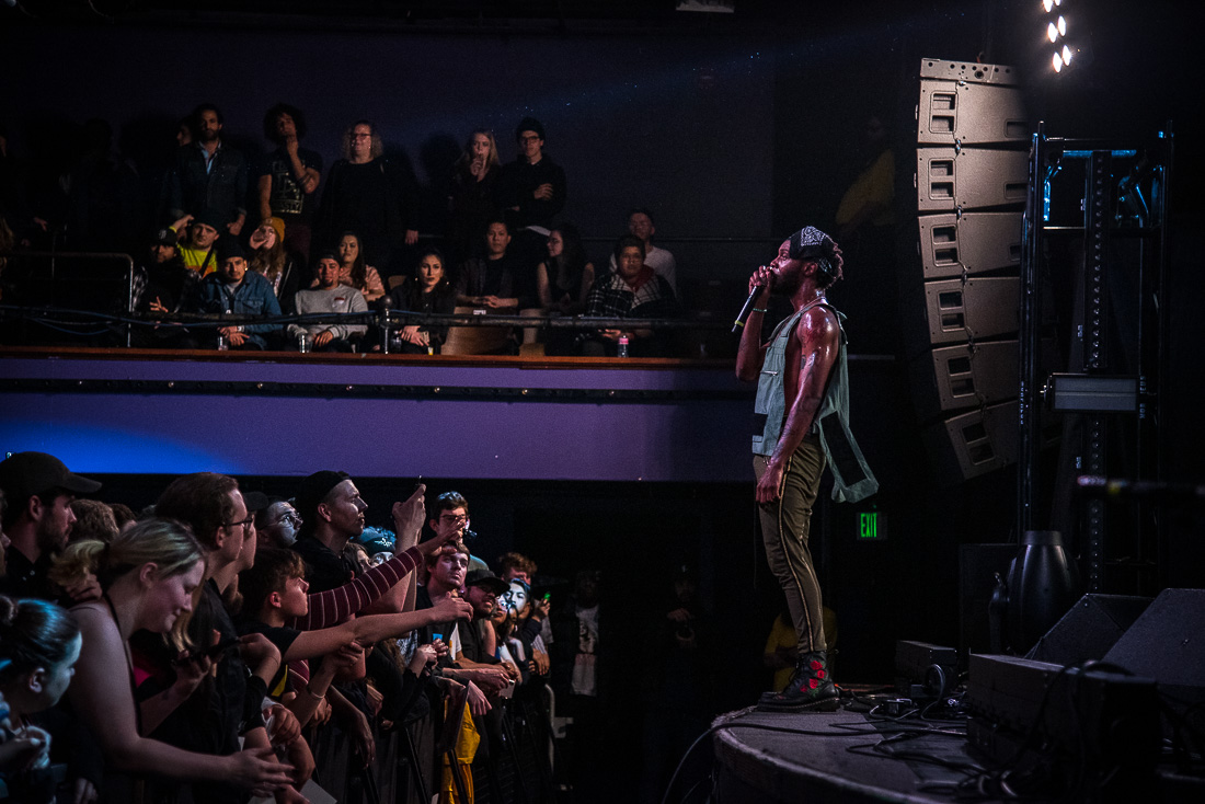 Jpegmafia, Roseland Theater, photo by Henry Ward