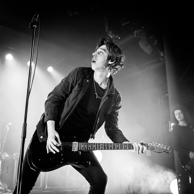 Catfish and the Bottlemen, Roseland Theater, photo by Miguel Padilla