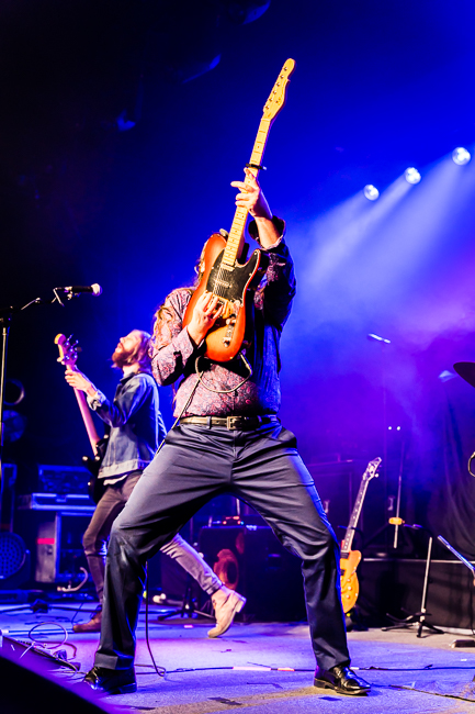 The Worn Flints, Roseland Theater, photo by Miguel Padilla