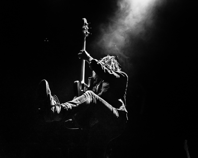 The Worn Flints, Roseland Theater, photo by Miguel Padilla