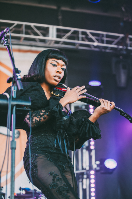 Sudan Archives, Treefort Music Fest, photo by Daniel Stindt