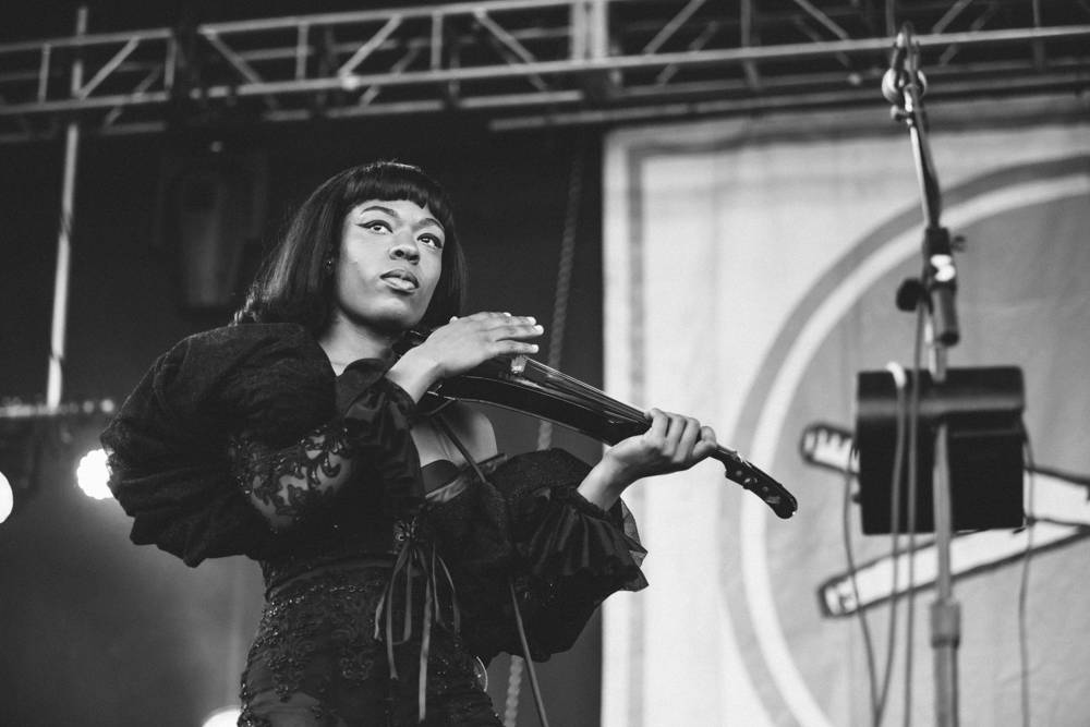 Sudan Archives, Treefort Music Fest, photo by Daniel Stindt