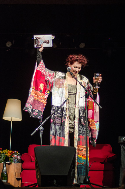 Amanda Palmer, Wonder Ballroom, photo by Chelsea Gaya