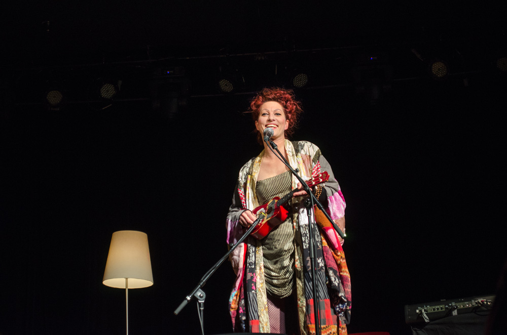 Amanda Palmer, Wonder Ballroom, photo by Chelsea Gaya