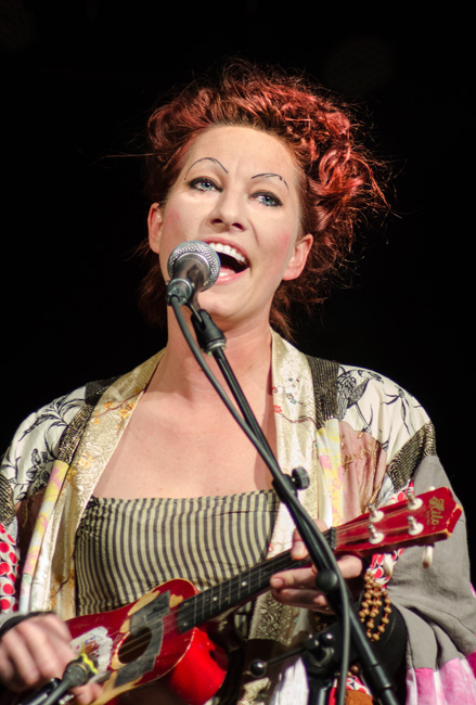 Amanda Palmer, Wonder Ballroom, photo by Chelsea Gaya