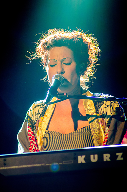 Amanda Palmer, Wonder Ballroom, photo by Chelsea Gaya