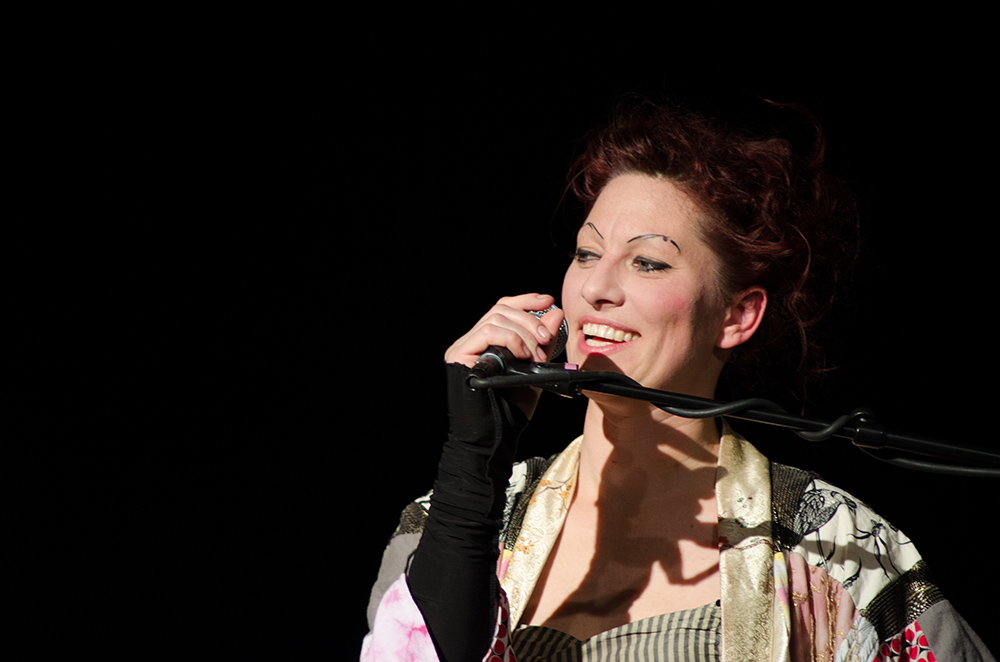 Amanda Palmer, Wonder Ballroom, photo by Chelsea Gaya