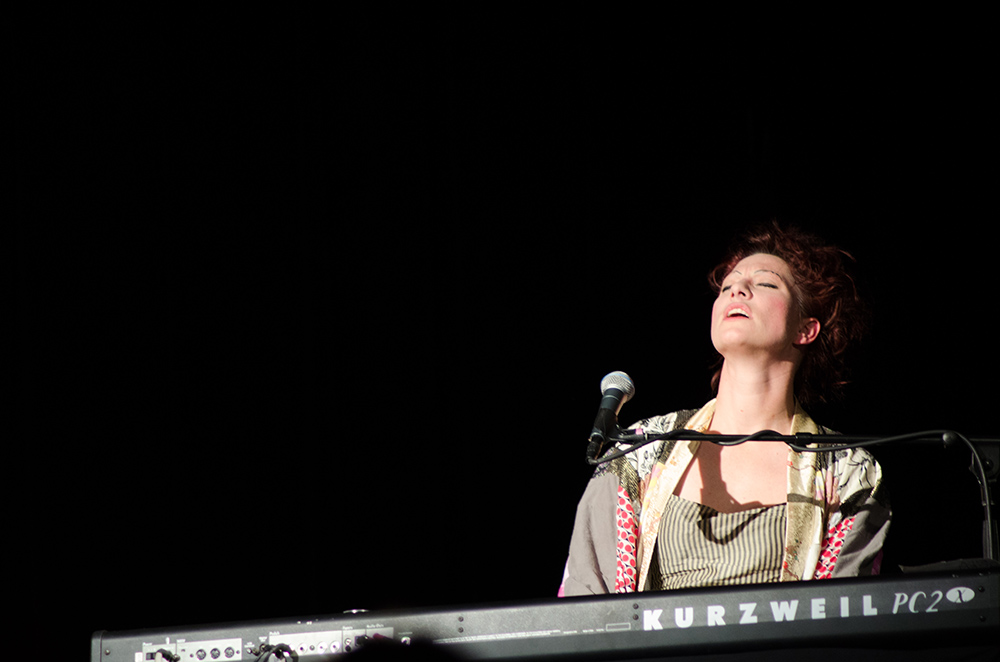 Amanda Palmer, Wonder Ballroom, photo by Chelsea Gaya