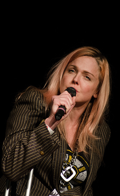 Storm Large, Wonder Ballroom, photo by Chelsea Gaya